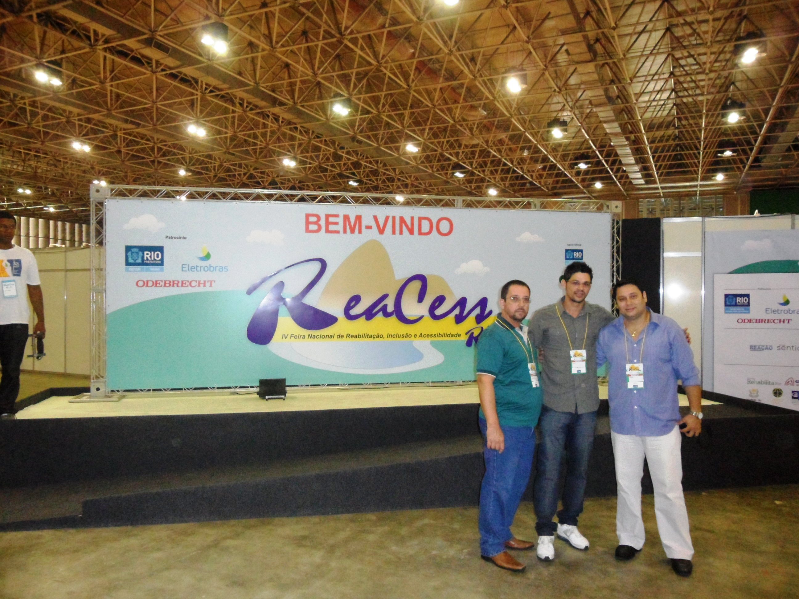 Ortesista/Protesista ?> Manoel Luiz & Auxiliar Ortesista/Protesista ?> Diogo Chagas & Consultor Fisioterápico Fisioterapeuta Danúbio Fernando.