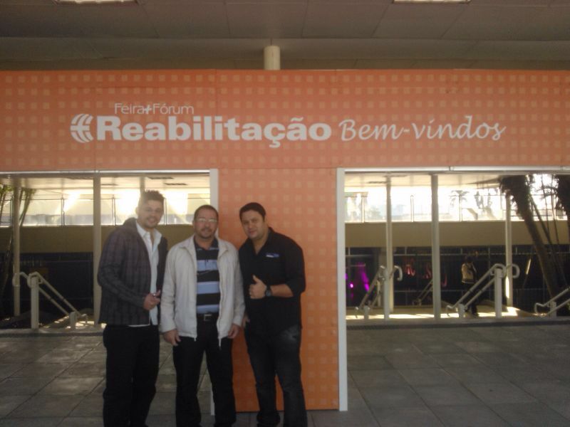Entrada do evento: Srs. Manoel Luiz / Diogo Chagas / Danubio Fernando.