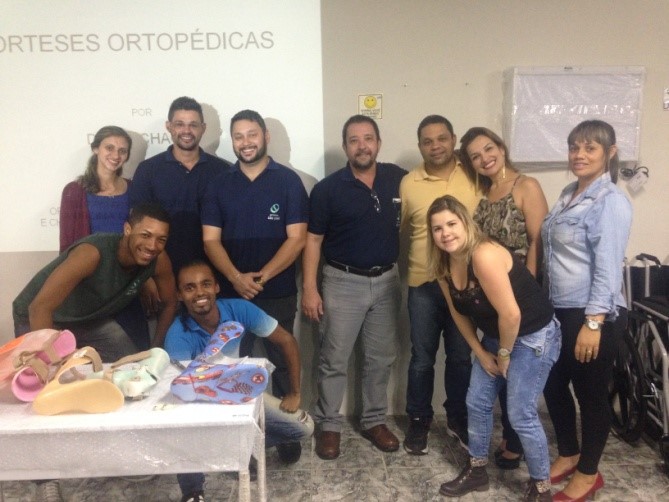 Da esquerda para a direita abaixados - Auxiliar Técnico José Romário, Auxiliar Técnico Dennis, TO Thais Ferreira Gomes; Da esquerda para a direita em pé - FT Kátia Livramento Santos, O/P Diogo Chagas, FT Danubio Fernando, O/P Manoel Luiz, FT Eldimar Barroso Neto, TO Fernanda Coutinho Batista, FT Alichelli Rangel.